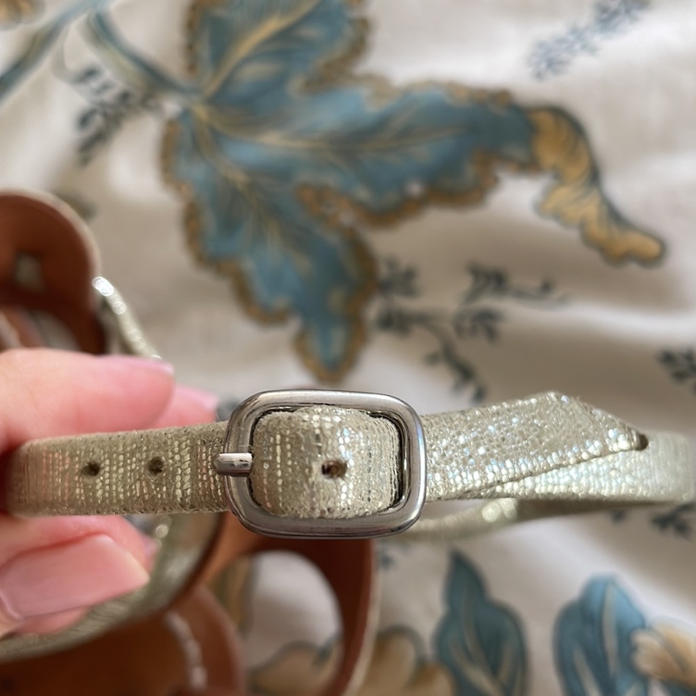 Silver/gold sandals - Picture 4 of 4